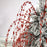 6Pcs 97cm Christmas Willow Decoration Foam Glitter Berry Branch Wedding Party Props - Silver - 5