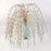 6Pcs 97cm Christmas Willow Decoration Foam Glitter Berry Branch Wedding Party Props - Silver - 3