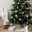24Pcs / Set Acrylic Icicle Christmas Tree Ornaments Wedding Party Hanging Decoration with 8m Crystal Line - Transparent - 3