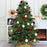12Pcs Set 8cm Christmas Ball Ornaments Velvet Xmas Tree Decorations Plush Balls - Red - 3
