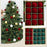 12Pcs Set 8cm Christmas Ball Ornaments Velvet Xmas Tree Decorations Plush Balls - Red - 6
