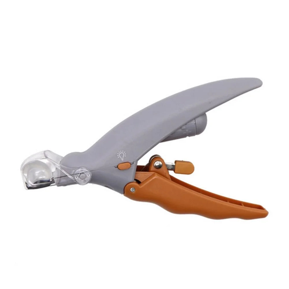 Pet Dog Nail Clipper with LED Light Stainless Steel Toe Claw Clippers Scissors - 2