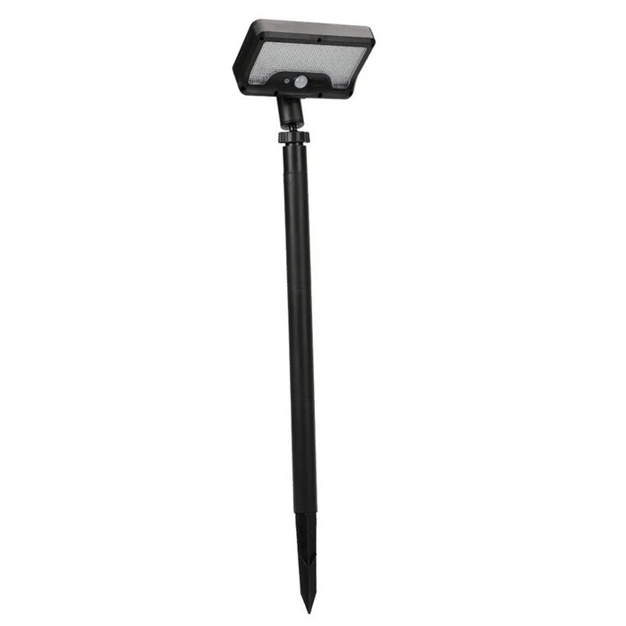 CCP0111 Motion Sensor Solar Path Light IP65 Waterproof 92-LED Garden Lawn Lamp for Outdoor Yard - White Light - 1