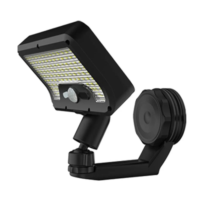 CCP0144 92-LED Motion Sensor Magnetic Wall Light IP65 Waterproof Outdoor Garden Solar Lamp - White Light - 1