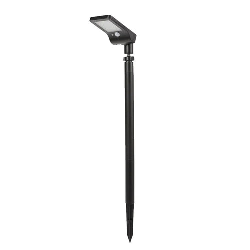 P10 Solar Powered Adjustable LED Garden Light Motion Sensor Outdoor Waterproof Lawn Lamp - White Light - 1
