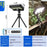 Waterproof 92-LED Solar Garden Light Outdoor Motion Sensor Path Wall Light with Flexible Octopus Mount - White Light/Black - 7