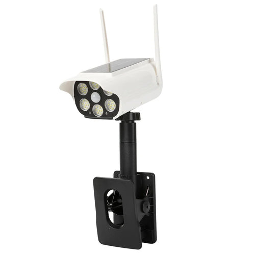 P43 Simulated Security Camera Clip-on Solar Light IP44 Waterproof Outdoor Garden LED Motion Sensor Lamp - 1