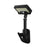 Solar Powered Garden Light IP65 Waterproof 92-LED PIR Motion Sensor Clip-on Outdoor Yard Lamp - Black/White Light - 1