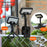P21 Solar Motion Sensor Light IP65 Waterproof 92 LEDs Outdoor Garden Clamp Lamp with Octopus Mount - Black - 2