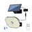 TG-TY17301 Solar Motion Sensor Wall Light 148 LED PIR Remote Control 3 Modes Security Light for Outdoor Garden - 1