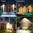 TG-TY01065 243-LED Solar Motion Sensor Wall Light 3 Modes Remote Control Wall Lamp for Outdoor Garden - 6