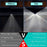 YY-61352 135 LED Solar Wall Light Seven-Sided PIR Motion Sensor IP65 Waterproof Outdoor Garden Yard Security Lamp - 3