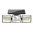 YY-20993 Solar Powered 3-Head 99 LED Security Light PIR Motion Sensor IP65 Waterproof Wall Lamp for Yard Garden Garage - 1