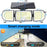 YY-20993 160-LED Solar Powered Wall Light PIR Motion Sensor 600 Lumens IP65 Waterproof Outdoor Security Lamp for Yard Garage - 7