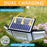 P73 2Pcs Solar PIR Motion Sensor LED Light 3-Head Adjustable Clamp-On Dual Charging Garden Outdoor Lamp - 4