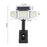 P73 2Pcs Solar PIR Motion Sensor LED Light 3-Head Adjustable Clamp-On Dual Charging Garden Outdoor Lamp - 7