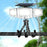 P72 2Pcs Solar Powered 3-Head LED Light PIR Motion Sensor Flexible Octopus Tripod Outdoor Lamp for Garden - 2