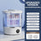 P-2 Mini Washing Machine Rechargeable 3L Portable Underwear Sock Washer 16000RPM with Spin Dry - 3