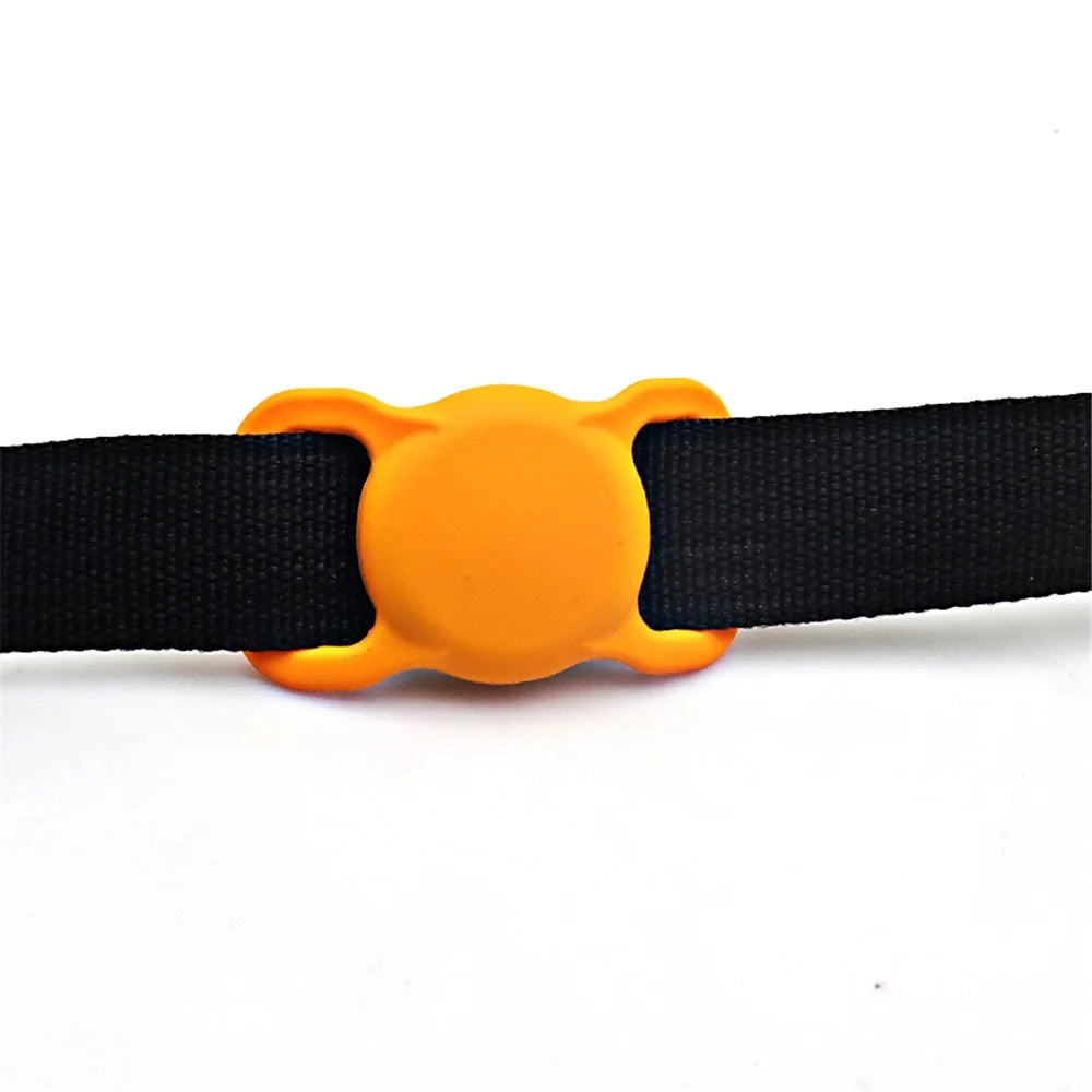 For Apple AirTag Cover Anti-lost Pet Dog Tracking Locator Silicone Protective Case - Mint Green - 6