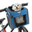 FULED Portable Foldable Pet Bike Basket Large Capacity for Cats Dogs Carrier - Blue - 1