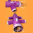 FULED Unicorn Design Cat Tunnel Toy Foldable Crinkle Paper Interactive Play Tunnel for Cats - 3