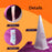 FULED Unicorn Design Cat Tunnel Toy Foldable Crinkle Paper Interactive Play Tunnel for Cats - 4