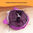 FULED Unicorn Design Cat Tunnel Toy Foldable Crinkle Paper Interactive Play Tunnel for Cats - 7