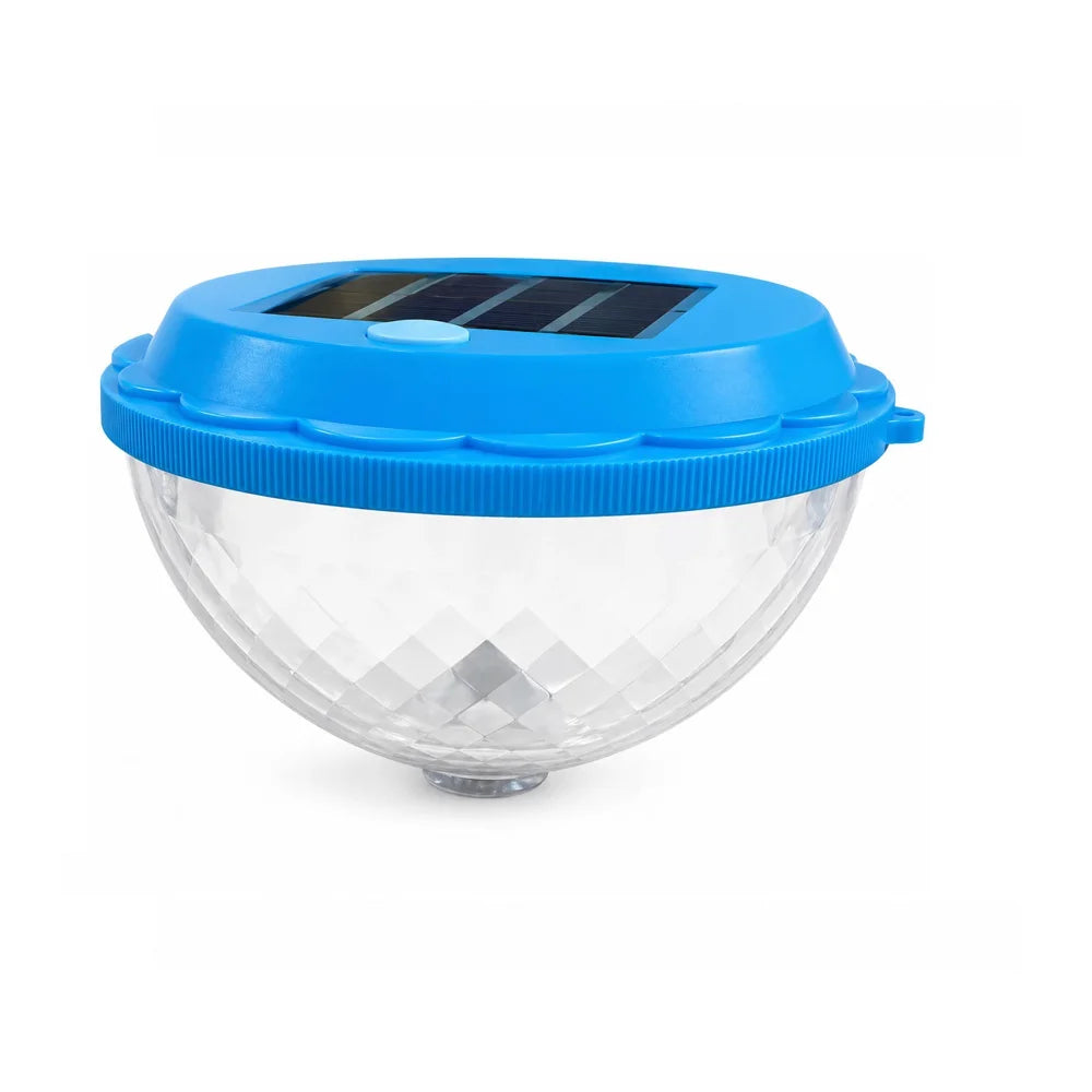 Solar Floating Pool Light LED Raindrop IP67 Waterproof 7-Color Pond Fountain Light for Garden - 7
