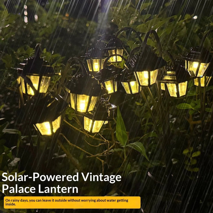 6-Head Solar Powered Garden Light Outdoor Waterproof Ground Spike Landscape Lamp - 3