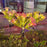 7-Head 3D Lily Flower Solar Powered Garden Light Outdoor Decorative Lawn Light - Pink - 5
