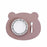 Cartoon Bear Shaped Waterproof Heat-insulating Dishes Table Mat Pad Oil-proof Tableware Placemats - Blue/Grey - 3