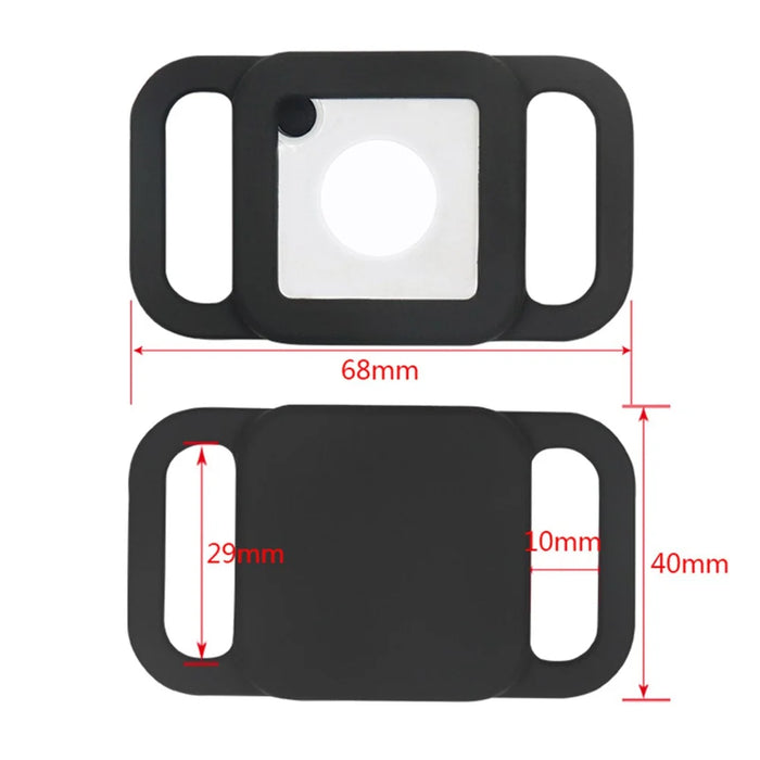 Pet Anti-lost Soft Silicone Protective Case Cover for Tile Mate Tracker - Midnight Blue - 2