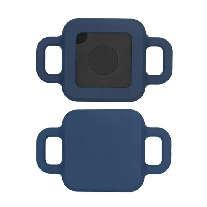 Pet Anti-lost Bluetooth Locator Soft Silicone Case Protective Cover for Tile Pro - Midnight Blue/S - 1