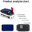 G12 Gem Design Pets Collar GPS Tracker IP67 Waterproof Rechargeable Dog Cat Tracking Device Locator - Blue - 7