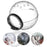 Pet Cat Adjustable Hood Breathable Kitten Transparent Anti-bite Grooming Muzzle - White/M - 1