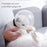 Pet Cat Adjustable Hood Breathable Kitten Transparent Anti-bite Grooming Muzzle - White/M - 4