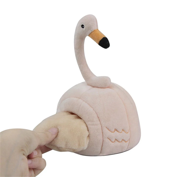 TG-PB080 Cute Soft Pet Bed Pet Gift for Small Pets Hamsters Squirrels, Warming Autumn Winter Indoor Snooze Sleeping Cozy Pet Products - Beige - 3