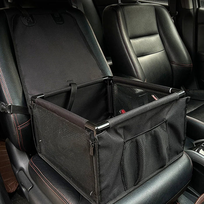 CS260 Dog Seat for Car Copilot Car Seat, Portable Pet Puppy Booster Car Seat Safe and Comfortable Easy Disassembled for Easy Cleaning - 2