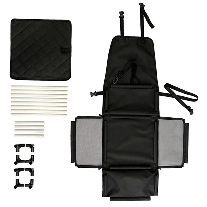 CS260 Dog Seat for Car Copilot Car Seat, Portable Pet Puppy Booster Car Seat Safe and Comfortable Easy Disassembled for Easy Cleaning - 4