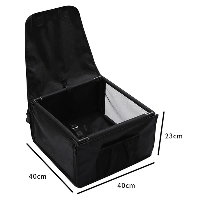 CS260 Dog Seat for Car Copilot Car Seat, Portable Pet Puppy Booster Car Seat Safe and Comfortable Easy Disassembled for Easy Cleaning - 6