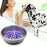 Silicone Dog Slow Feeding Bowl Insert with Suction Cup Pet Food Dispenser Accessories - Grey - 3