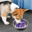 Silicone Dog Slow Feeding Bowl Insert with Suction Cup Pet Food Dispenser Accessories - Grey - 4