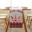 2022Sa40 176x34cm Soft Rudolph Pattern Table Cloth Christmas Tablecloth Holiday Decoration Rectangle Table Cover for Dinner Parties - 3