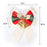 50PCS Mini Bowknot Bell Christmas Tree Garland Hanging Ornaments - White - 2