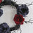 Halloween Wreath Artificial Spider Rose Flower Door Wall Decoration Party Ornament - 3