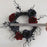 Halloween Wreath Artificial Spider Rose Flower Door Wall Decoration Party Ornament - 4
