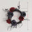Halloween Wreath Artificial Spider Rose Flower Door Wall Decoration Party Ornament - 6