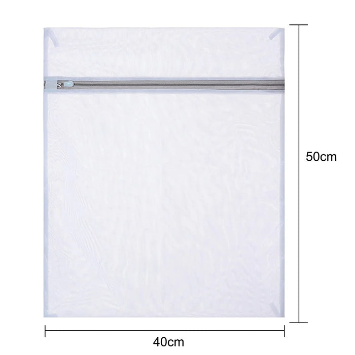 MM-X001 40x50cm 70g Reusable Mesh Laundry Bag Thickened Mesh Machine Washable Washing Bag (Thin Mesh) - 6