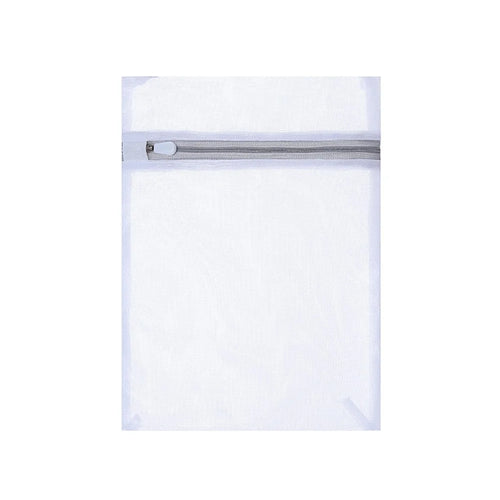 MM-X001 20x30cm 70g Laundry Bag Thickened Zipper Mesh Machine Washable Underwear Delicate Washing Bag (Thin Mesh) - 1