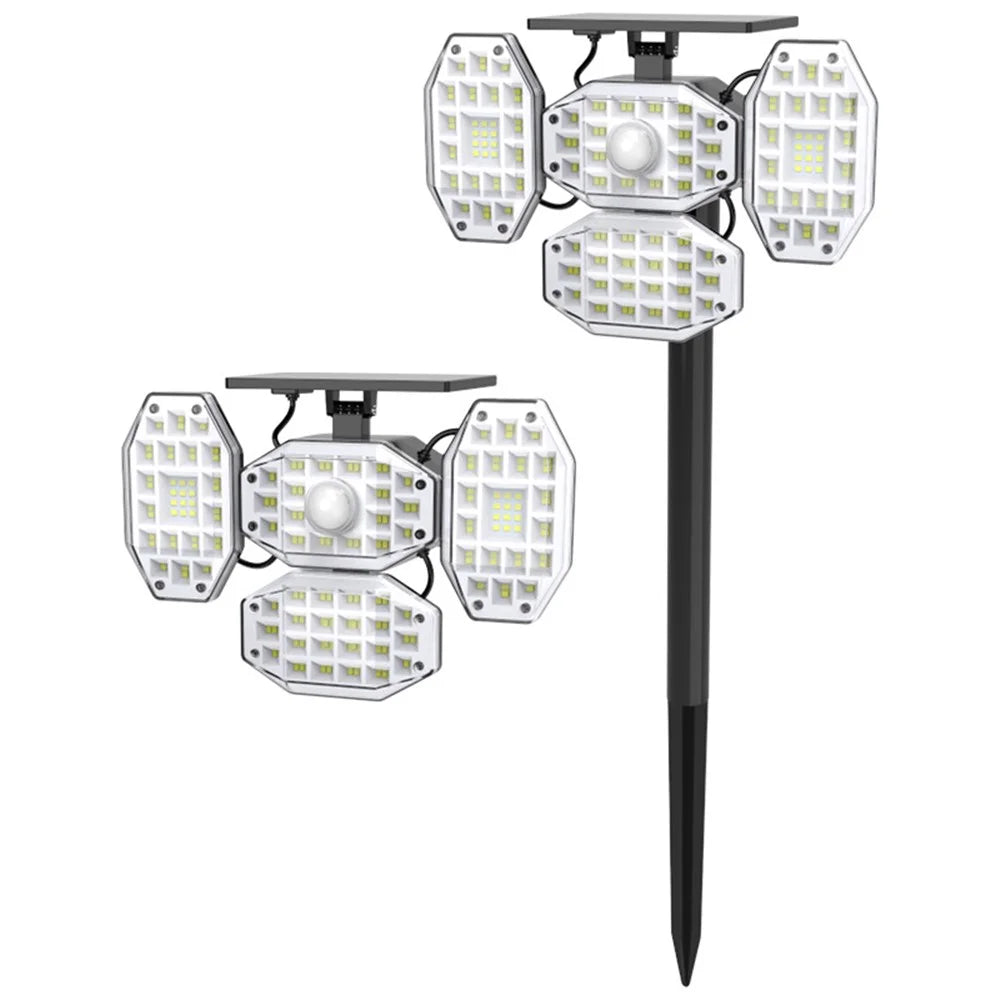 V88 Solar Light High Brightness Outdoor Garden Light Waterproof Lawn Lamp for Porch Yard Garage - LED - 1